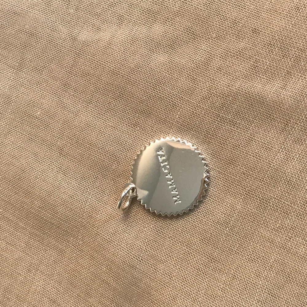 India Hicks silver Mamacita token charm -